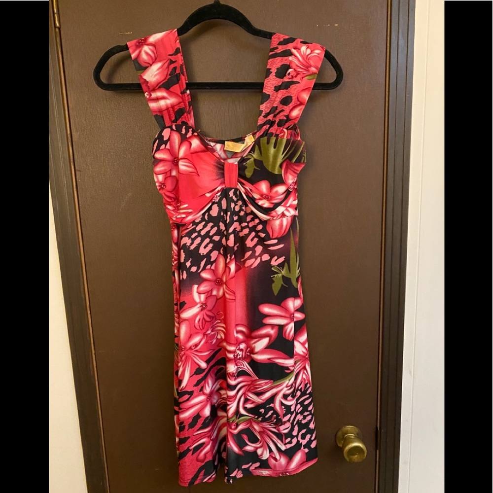 Floral printed dress